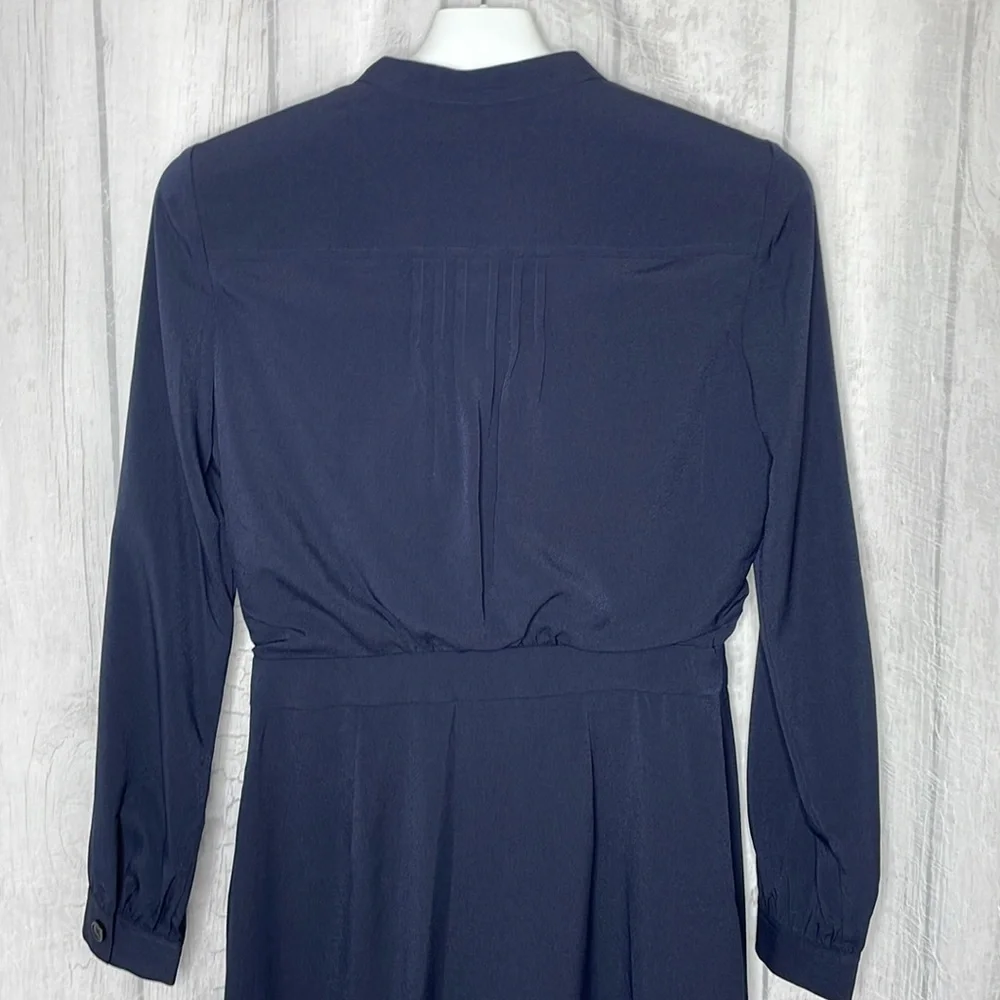 Tory Burch midi Navy blue dress. NWT - Picture 8 of 9